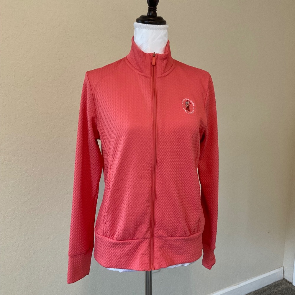 Adidas Ultimate365 Textured Full Zip Golf Jacket Mens Medium US Open Pinehurst - Picture 3 of 8